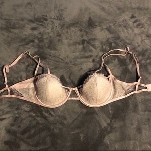 VS Caged light pink bralette 32D